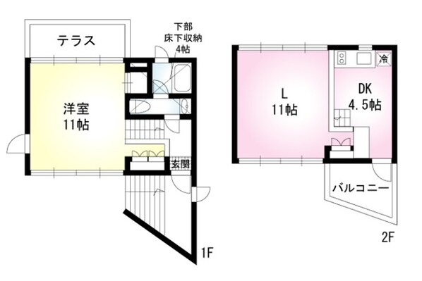 グランドソレーユの物件間取画像